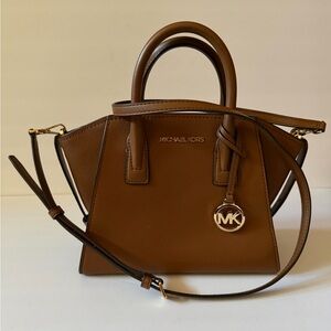 Michael Kors Brown Leather Handbag
